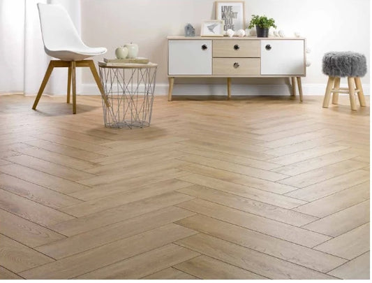 Parchet laminat Alsapan 535 Praline oak Herringbone