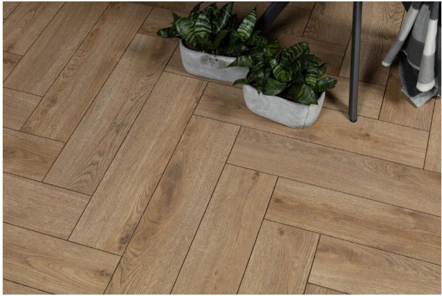 Parchet laminat Alsapan 535 Praline oak Herringbone