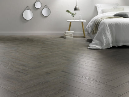 Parchet laminat Alsapan 542 Chokeberry Oak Herringbone