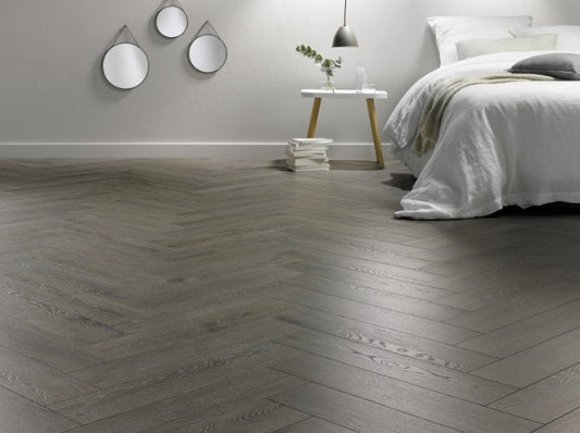 Parchet laminat Alsapan 542 Chokeberry Oak Herringbone